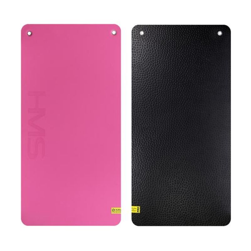 HMS Premium MFK02 Pink-Black Club Fitness Mat with Holes rózsaszín póló 17-44-274