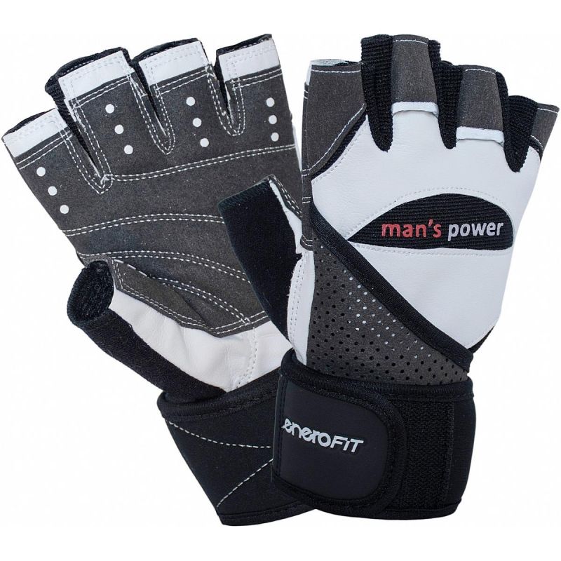 Enero Man'S Power Rl Fit Fitness Gloves fekete kesztyű