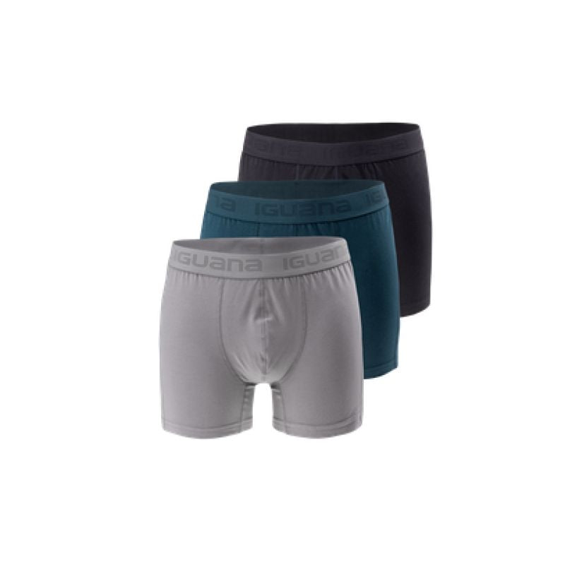 Iguana Men's PRESTO 3PACK Boxer Briefs fehérnemű 92800656427