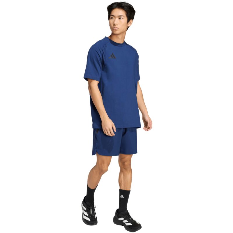 Adidas Men's Tiro Travel Woven Navy kék short