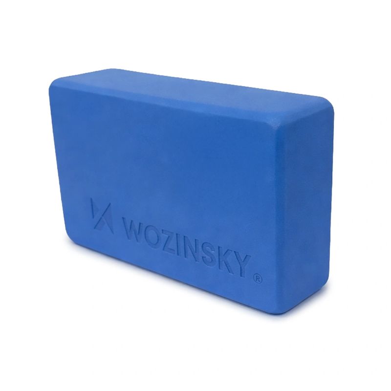Wozinsky WKDJ-B1 Yoga Cube for Pilates and Stretching Exercises - Blue niebieski edzőfelszerelés 304004-197500