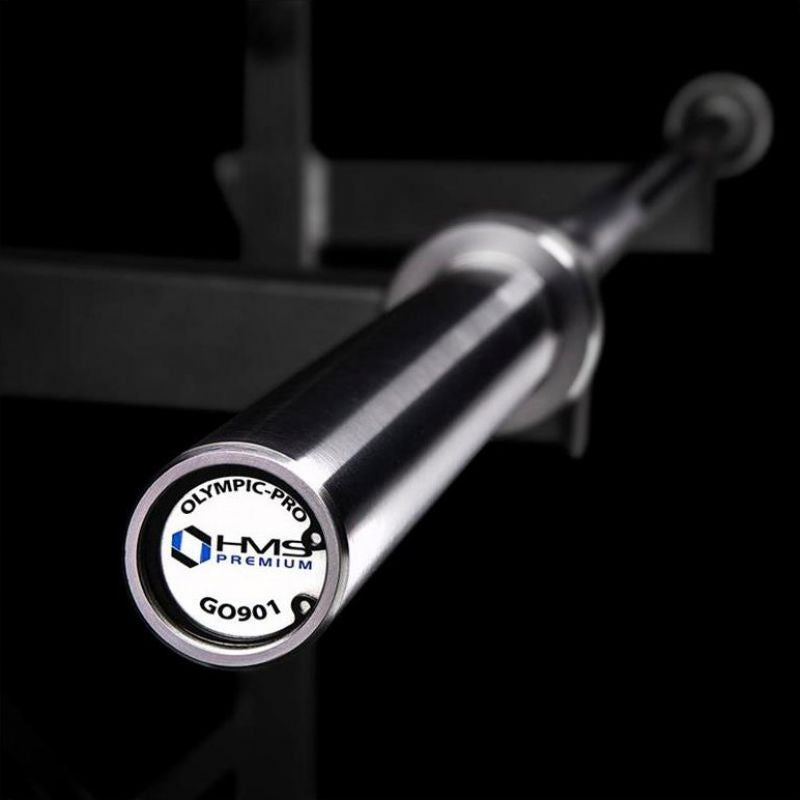 HMS Olympic bar 20 kg / 2200 mm with lock jaw clamps GO901 póló 17-60-008