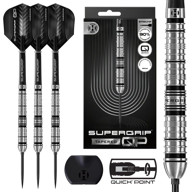 Harrows SUPERGRIP QP TAPERED 90% steeltip darts Egyéb