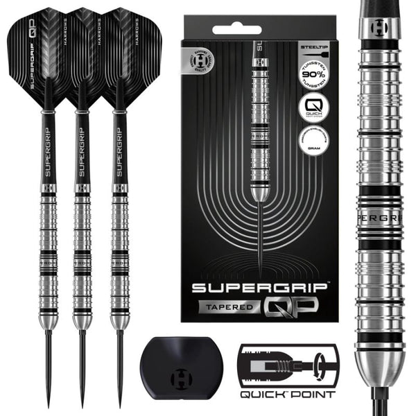 Harrows SUPERGRIP QP TAPERED 90% steeltip darts Egyéb