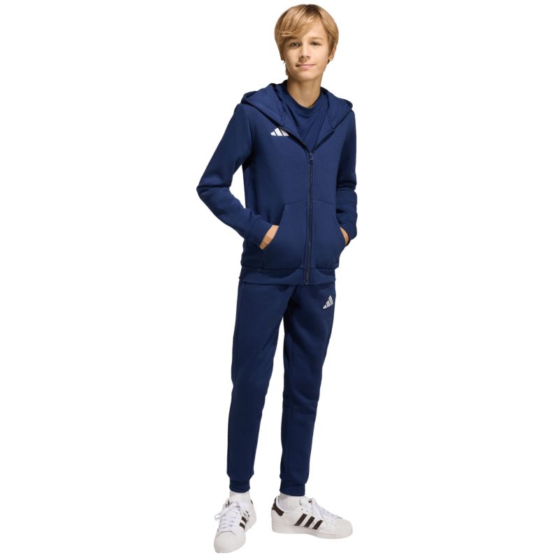 adidas Entrada 26 Sweat navy blue kids' JZ9135 104cm melegítőnadrág