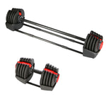 HMS SGR40 PRO SET 2in1 adjustable dumbbell set 43.5 kg csuklópánt 17-57-072