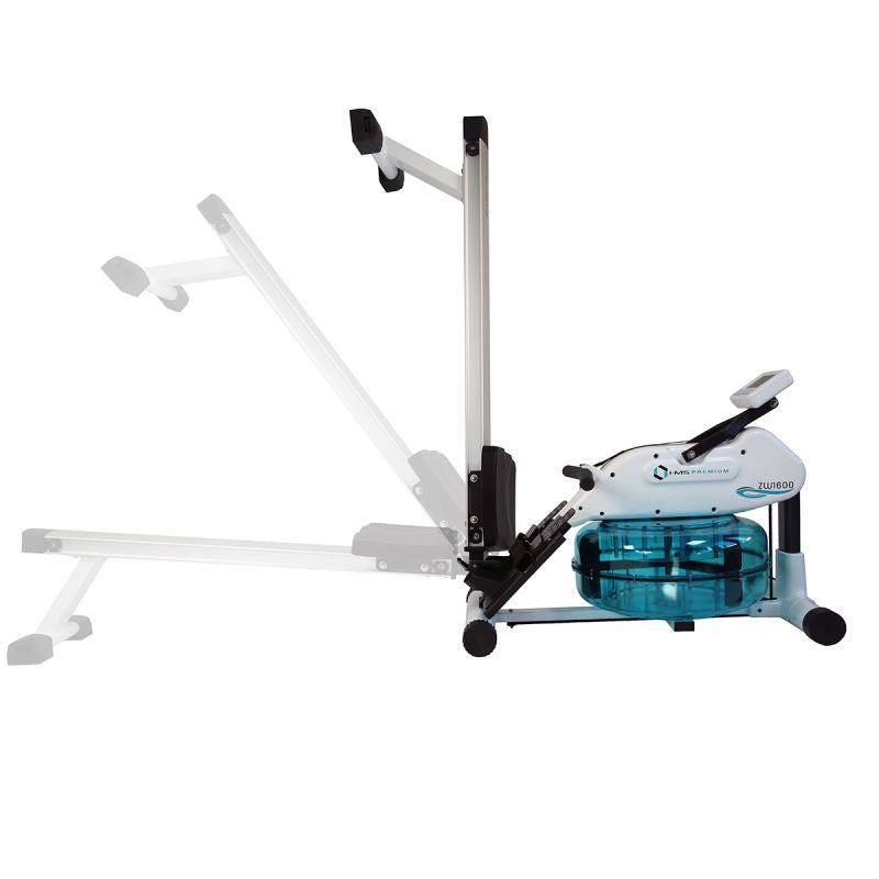 HMS Premium SEMI COMMERCIAL Water Rowing Machine fekete edzőfelszerelés 17-22-370