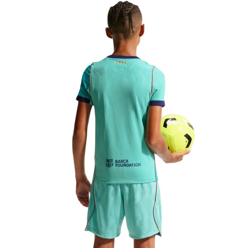 Nike FC Barcelona Match 2026/27 Kids' Jersey Green zöld póló II6648301