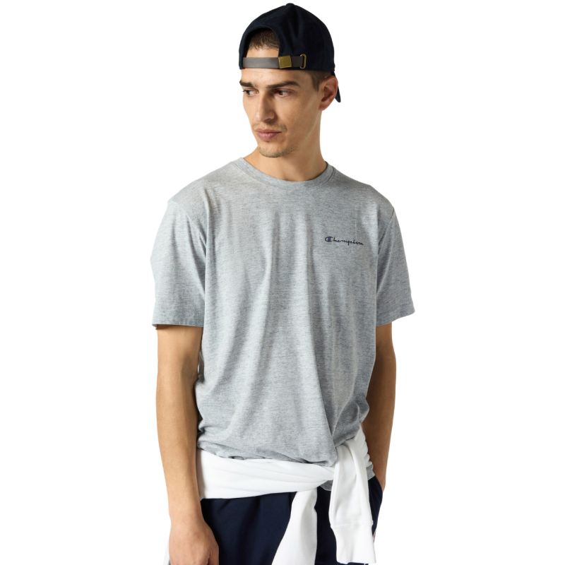 Men's Champion SS Tee Gray 221798 EM021 szürke póló