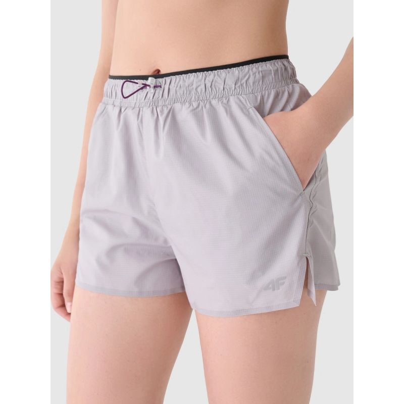 Women's quick-drying running 4F 4FWAW24TFSHF0758-25S short