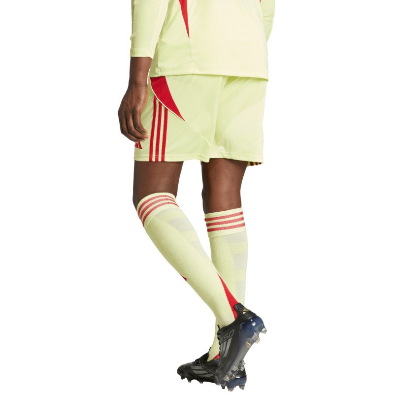 adidas Men's Tiro 24 shorts yellow and red JI6090 Ruházat