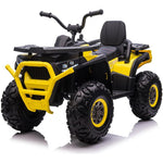 Enero Battery-Powered Quad Car Trapper Yellow sárga toys