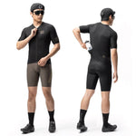 Rockbros Diamond Short Sleeve Cycling Jersey Size XXS - Black czarny \ xxs póló