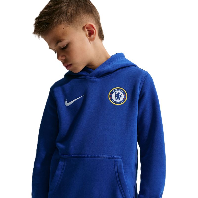 Nike Junior Chelsea London Club Hoodie xs (122-128cm) kapucnis pulóver