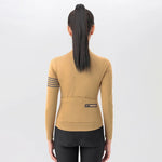 Rockbros TVI Women's Long Sleeve Cycling Jersey Fall/Winter S - Yellow s \ żółty kötött sapka 15310002003-211747