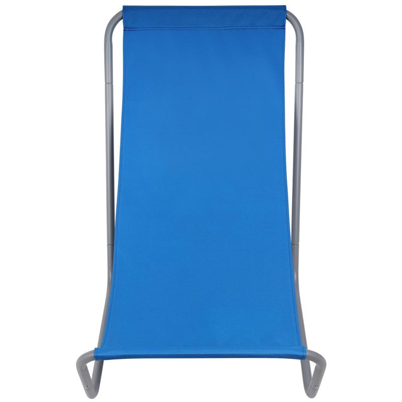 Enero Foldable Garden And Beach Chair And Bag Blue Camp kék deckchairs, bags