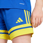 adidas Squadra 25 women's blue and yellow JN5408 2xs short