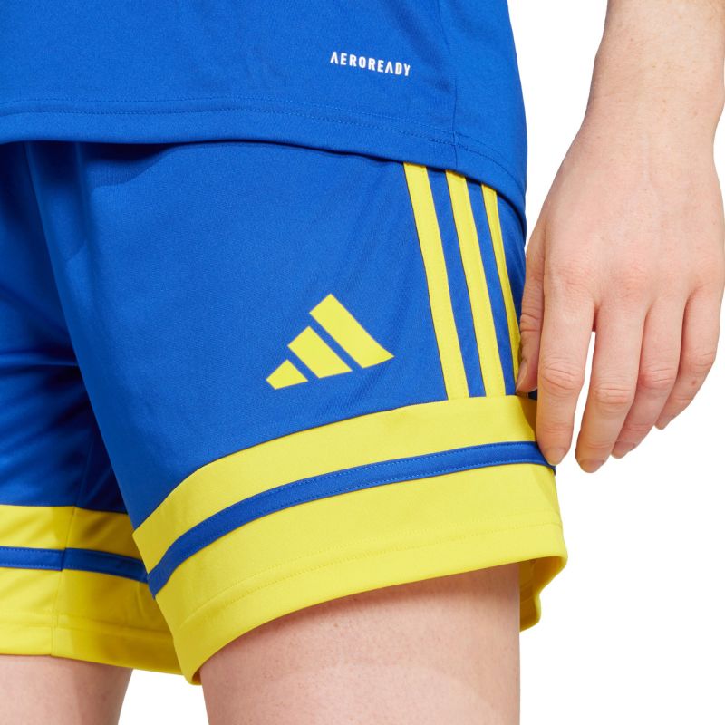 adidas Squadra 25 women's blue and yellow JN5408 2xs short