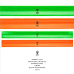 MASTERS FIGHT EQUIPMENT OSO-MFE self-tightening reflective wristband narancssárga karszalag 138070-07