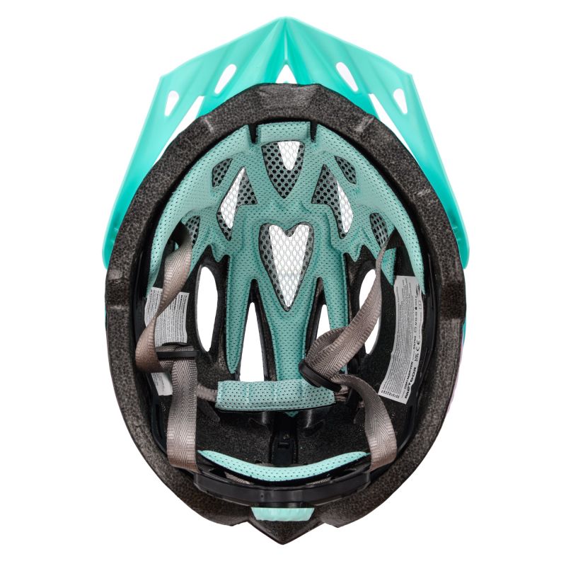Meteor Marven pink/mint bicycle helmet rózsaszín sisak 24739-24740