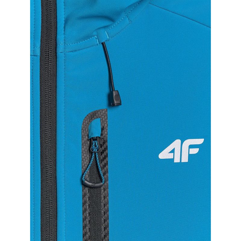 4f Men's windproof softshell jacket with 8000 membrane 4FRAW25TSOFM506-33S Ruházat