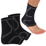 DBX Bushido Elastic ankle braces | 7132 - set of 2 | fekete strippers, sleeves, sets