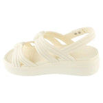Crocs Brooklyn Knot Low Wedge Sandal Beige 36/37 papucs 212864-105