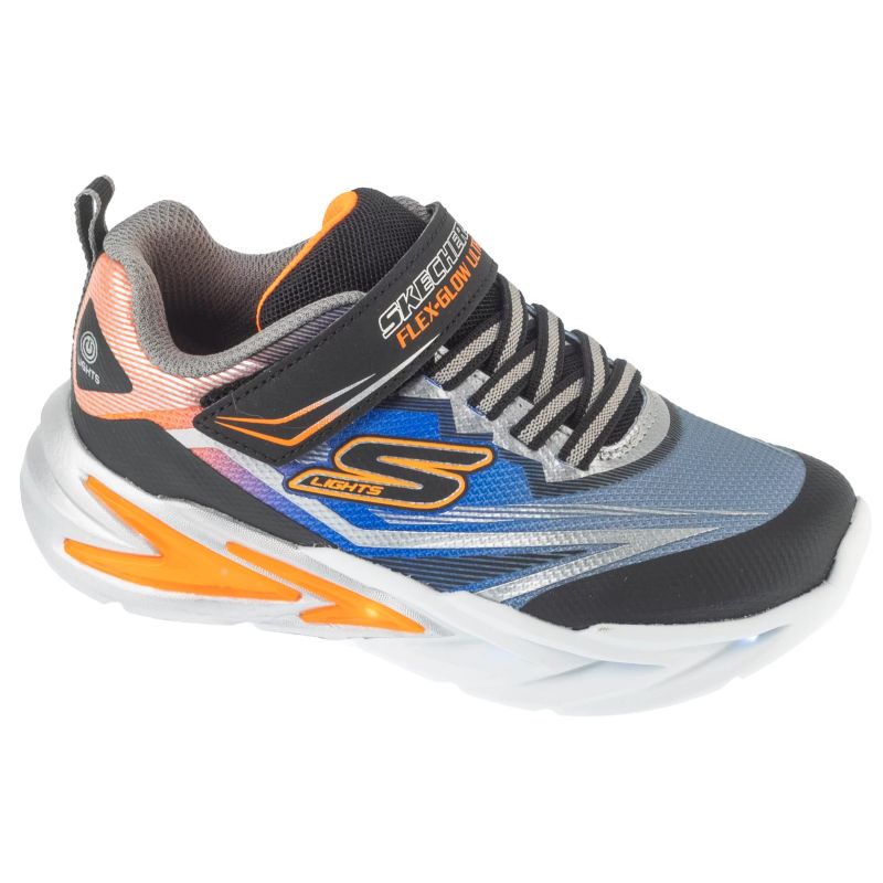 Skechers S-Lights: Flex-Glow Ultra 400139L-BKSL Gray 27 General