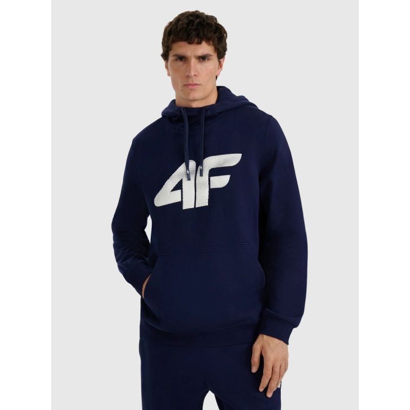 Men's sweatshirt with hood, open, 4F 4FRMM00TSWSM2477-31S 2xl kapucnis pulóver