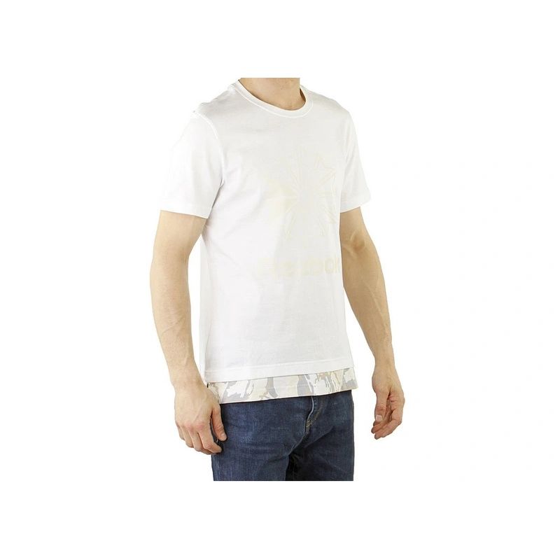 REEBOK F La Yered T-shirt white fehér póló