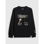 Men's longsleeve regular with print 4F