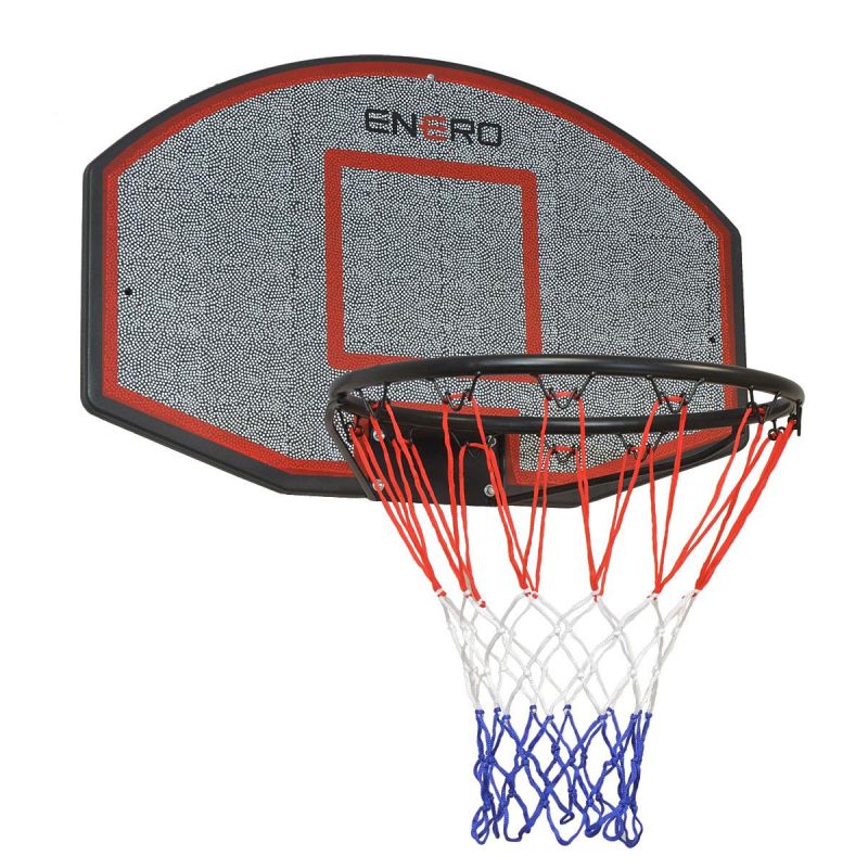 Enero BASKETBALL BACKBOARD WITH RING 40CM CYKLON fekete boards