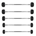 HMS Rubber-coated fixed barbell/bar 40 kg GSG-40 súlyzó 17-58-011