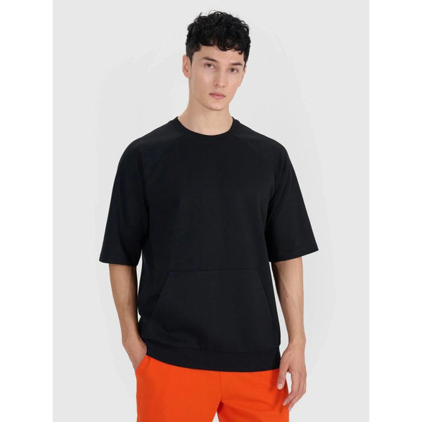 4f Men's short-sleeved sweatshirt without hood 4FRSS25TSWSM2114-20S General