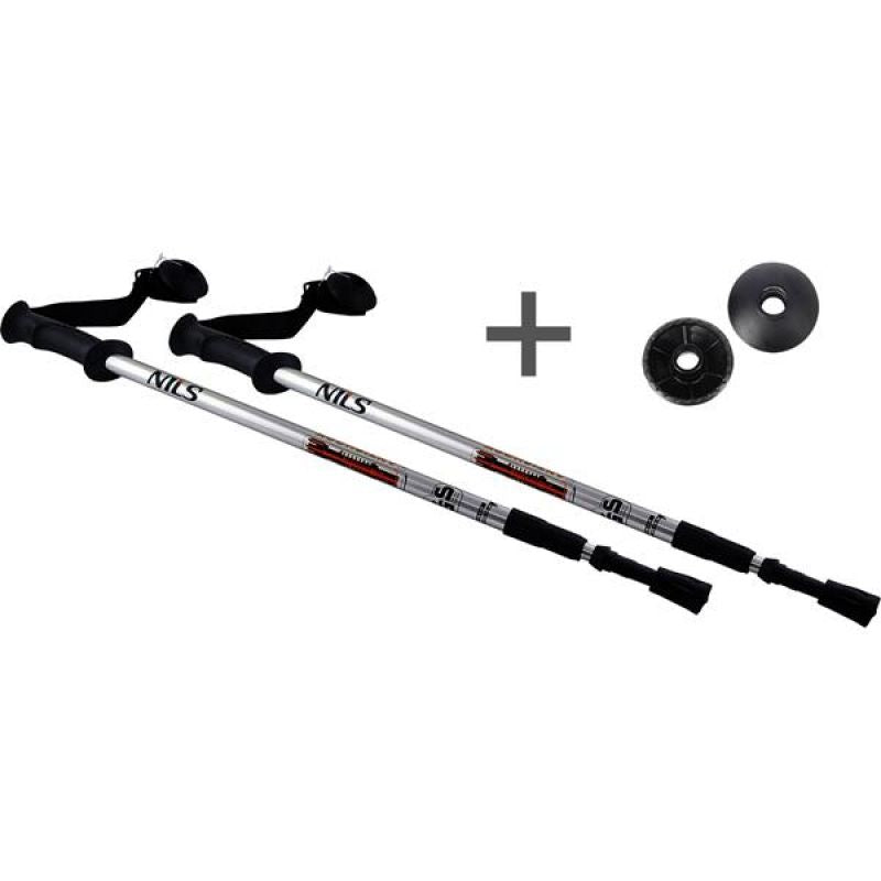 Nils Extreme TK631 trekking poles fekete sticks