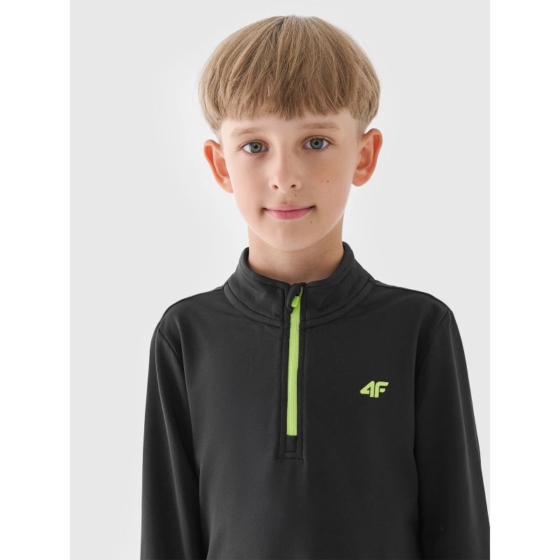 Boy's brushed thermal underwear (top) 4F Junior 4FJWAW24UBRUM064-20S 158/164 termoaktív ruha
