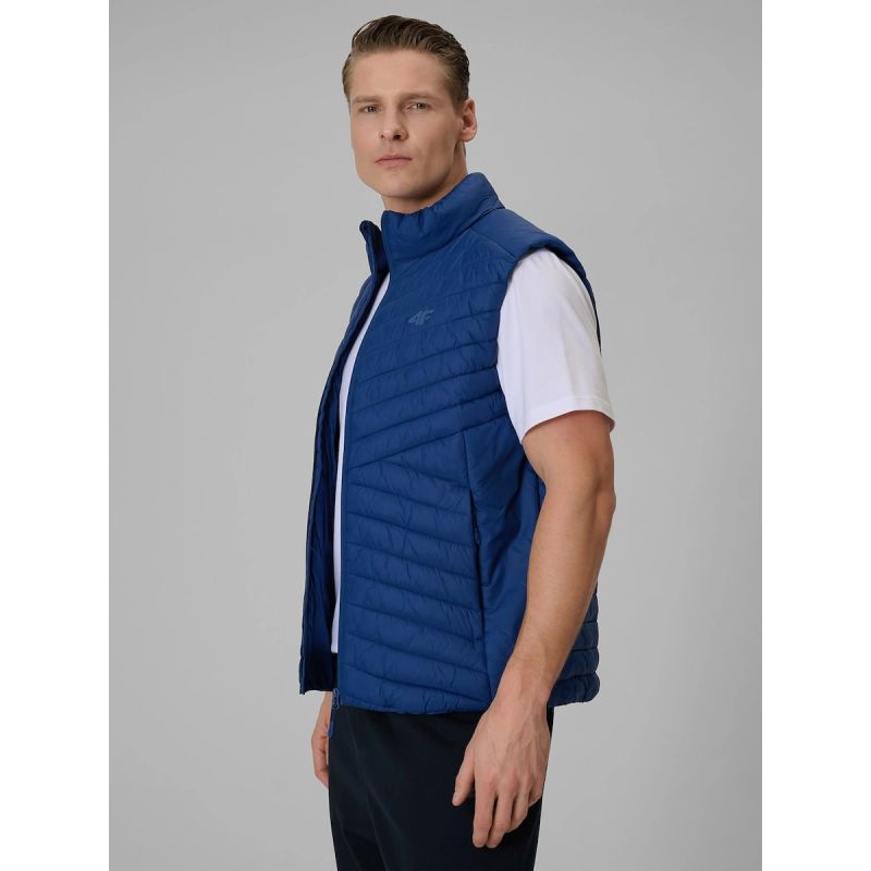 Men's synthetic-filled vest 4F 4FWSS26TVJAM345-31S 3xl kabát