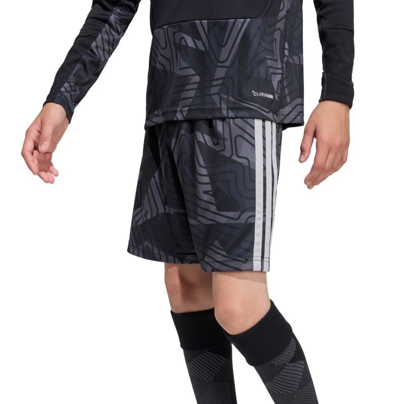 Adidas Tiro 26 Competition Goalkeeper Kids' Black and Gray szürke short KC5468