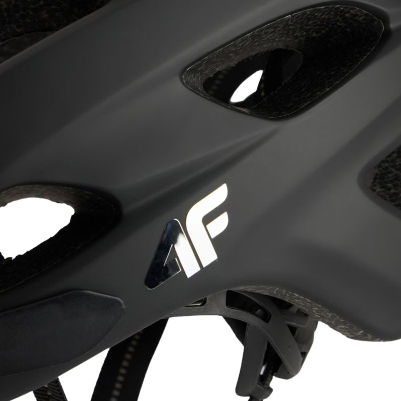 Bicycle helmet 4F U135 size M 55-58 cm deep black 20S
