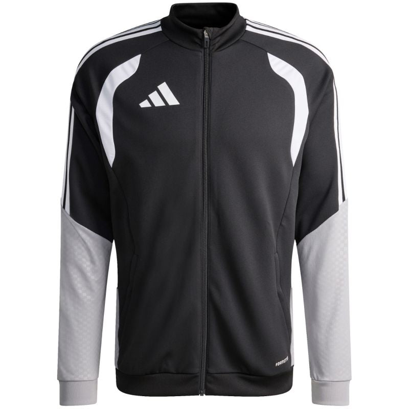 Men's adidas Tiro 26 Competition Training sweatshirt black, gray, and white JX4260 fehér pulóver