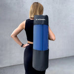 Wozinsky exercise mat 181 x 63 x 0.9 cm thick gymnastic yoga mat blue niebieski jóga matrac 5907769300417-63708