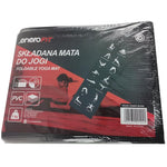 Enero FOLDABLE YOGA MAT BLACK FIT fekete mats, training equipment
