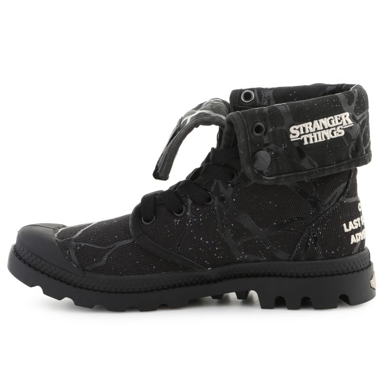 Palladium Stranger Things BAGGY HOPPER TUNNELS Women's 94625-008-M Black fekete hátizsák