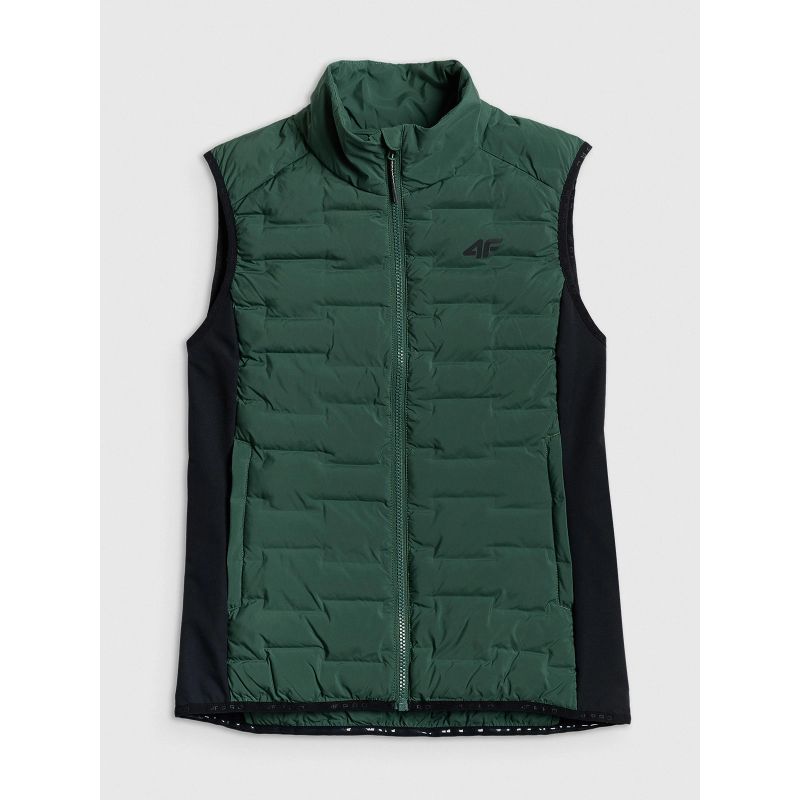 4F PRO trekking vest with Primaloft Silver filling for women 4F 4FWSS26TVJAF348-43S szürke vests