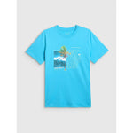 4F Men's regular printed T-shirt póló 4FRSS26TTSHM4303-33S