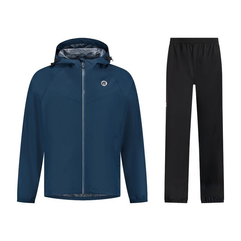 Rogelli CORE Raincoat Set Blue 2XL kék sets