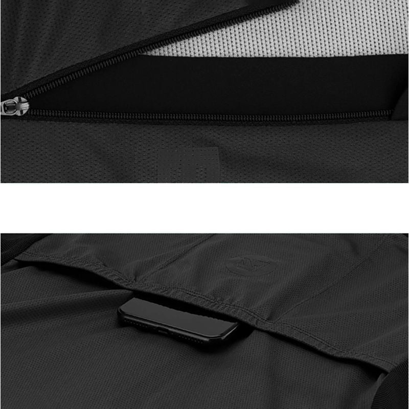 Rockbros 15120002005 Cycling Jersey with Sleeves - Black fekete short