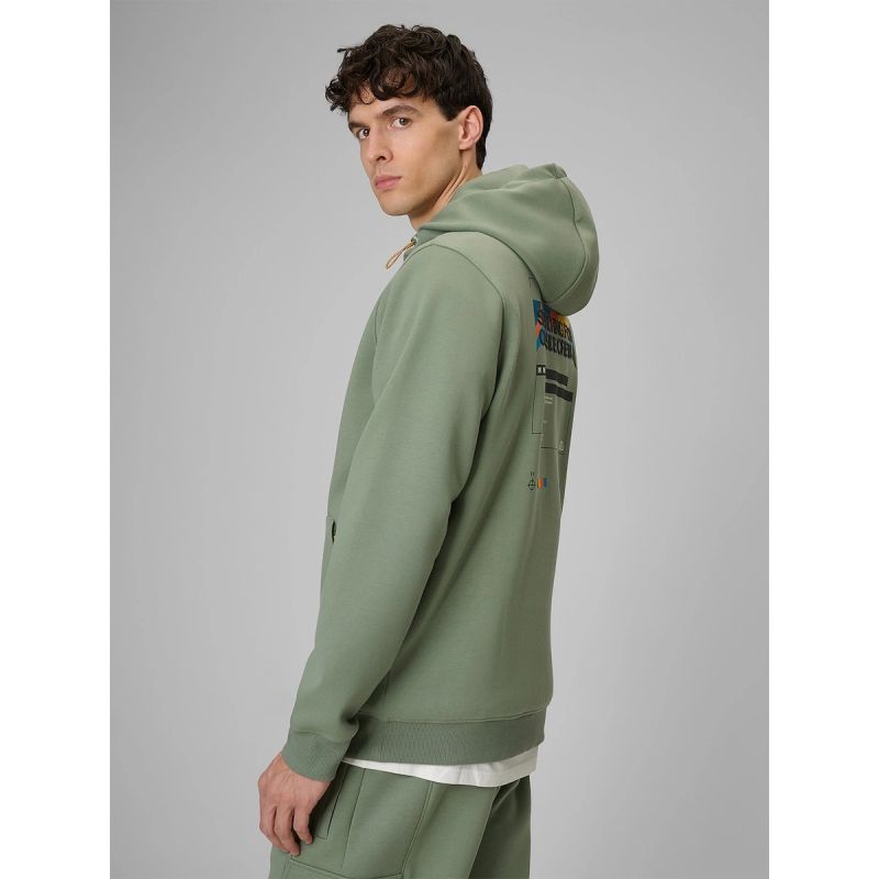 4F Men's regular hooded sweatshirt pulóver 4FRSS26TSWSM2894-44S
