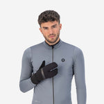 Rogelli NOVA LOBSTER winter gloves black fekete kesztyű
