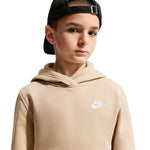 Nike Sportswear Club Fleece Kids' Sweatshirt bézs pulóver FD3000286